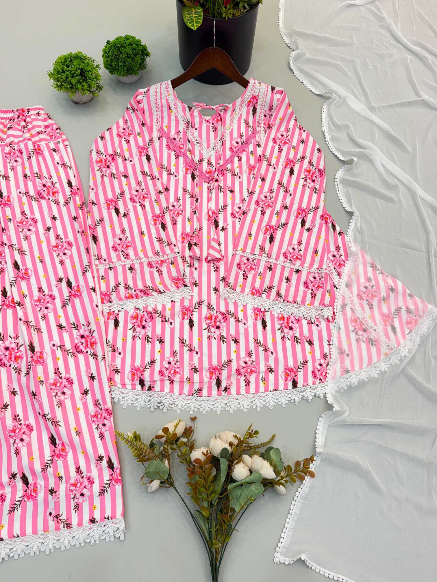 YNF Wholesale Crepe Ladies Suits  | Surat Manufacturer