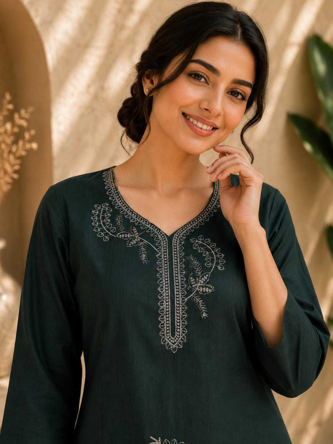 YNF Wholesale Cotton Designer Kurtis  | Surat Manufacturer