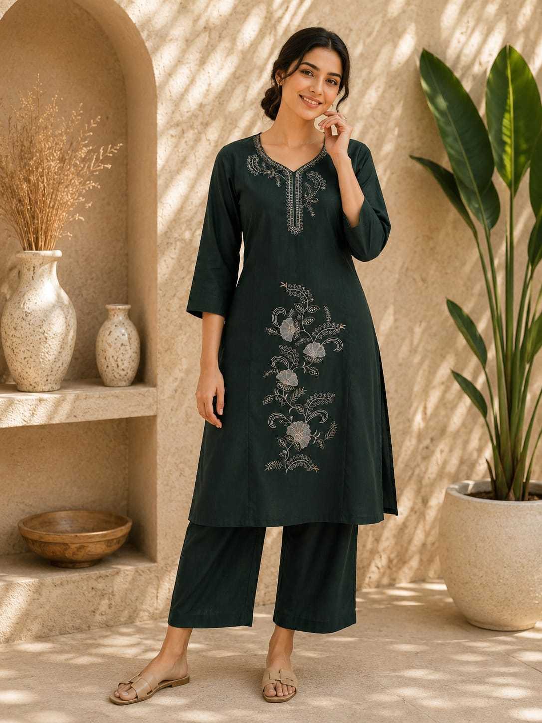 YNF Wholesale Cotton Designer Kurtis  | Surat Manufacturer