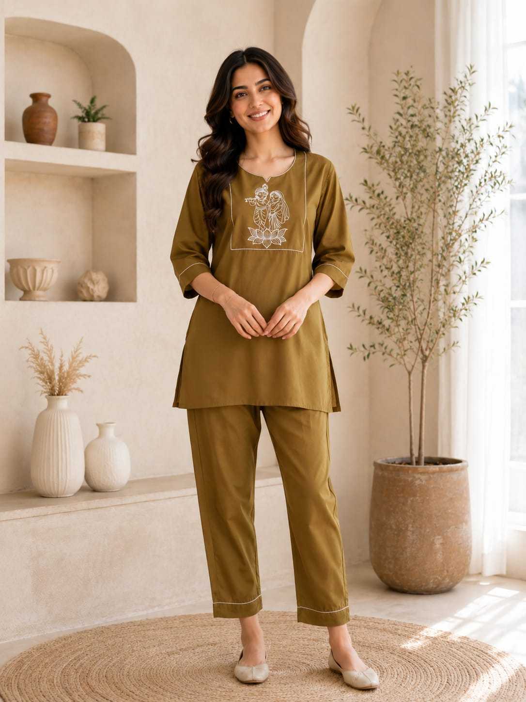 YNF Wholesale Cotton Party Wear Kurtis  | Surat Manufacturer