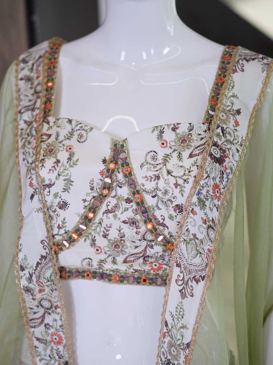 YNF Wholesale Crepe Indo Western Dresses  | Surat Manufacturer