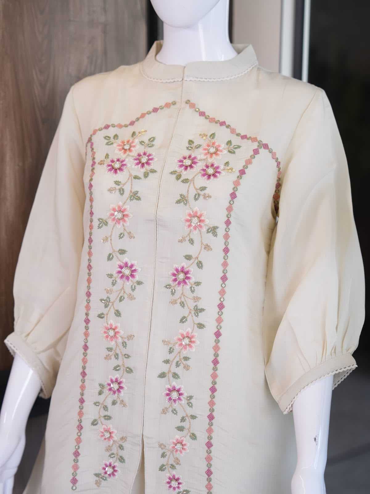YNF Wholesale Chanderi Cotton Co-ord Set  | Surat Manufacturer