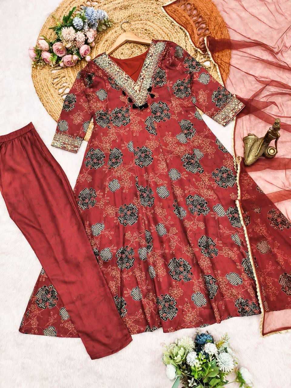 YNF Wholesale Satin Sharara Salwar Suits  | Surat Manufacturer