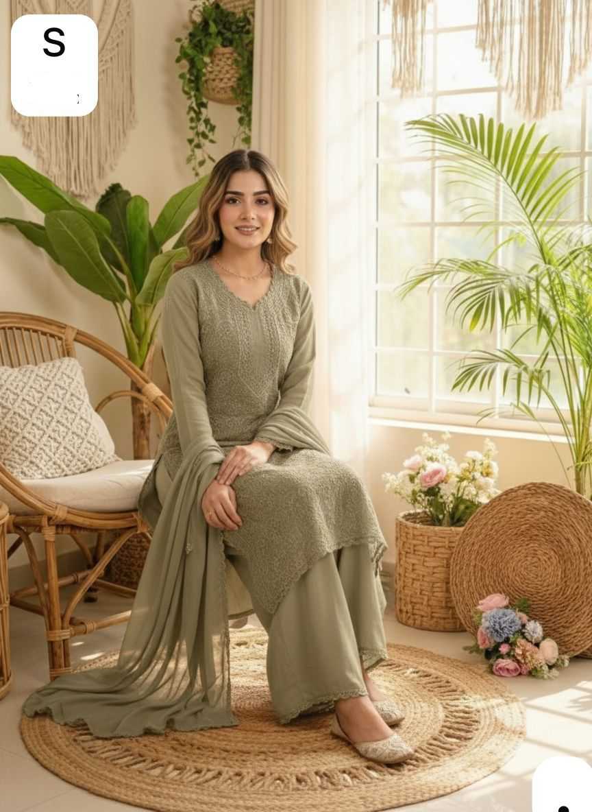 YNF Wholesale Satin Printed Suits  | Surat Manufacturer