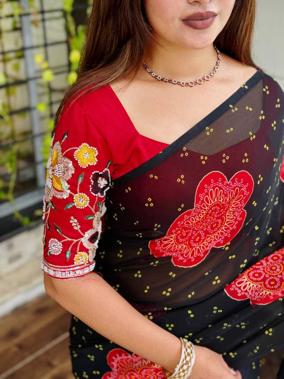 YNF Wholesale Georgette Georgette Sarees KESH501 Baisha | Surat Manufacturer