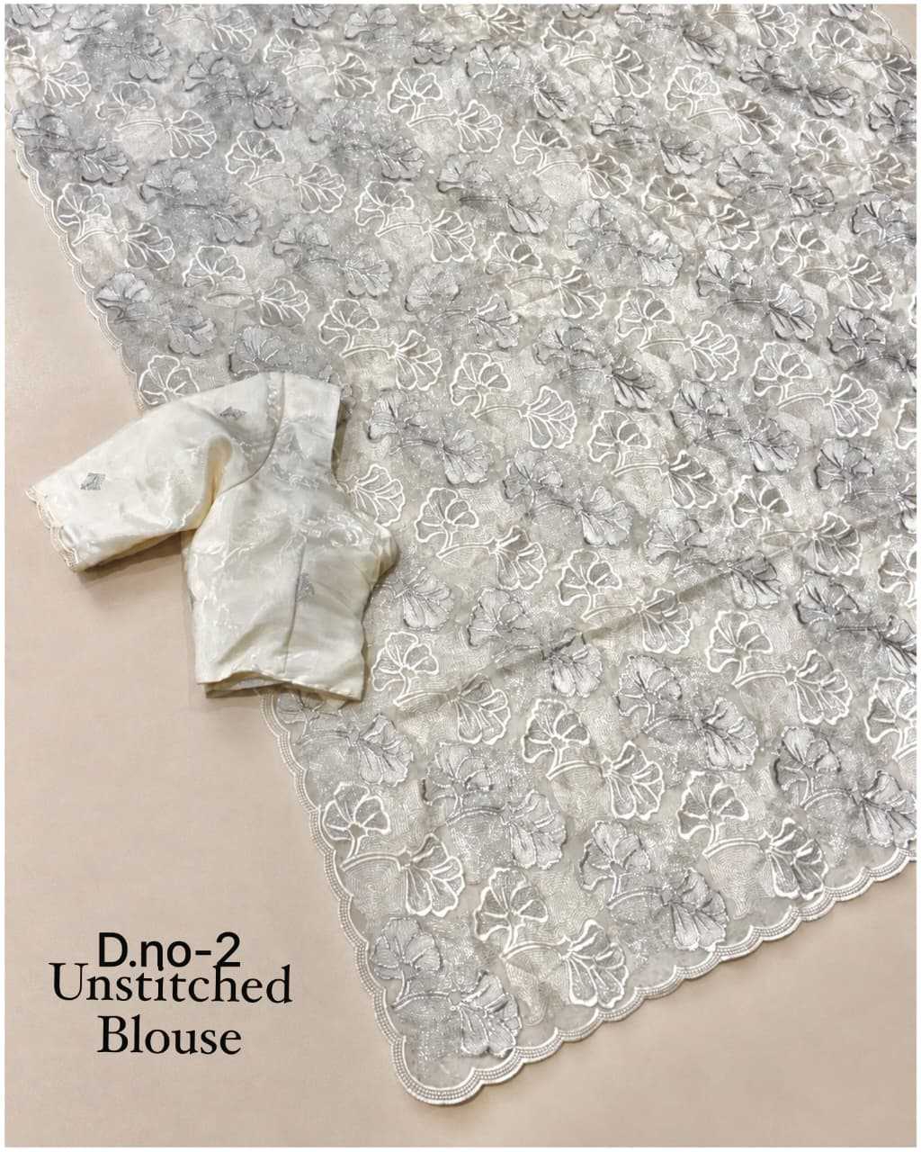 YNF Wholesale Organza Organza Sarees KESH501 Hayat | Surat Manufacturer