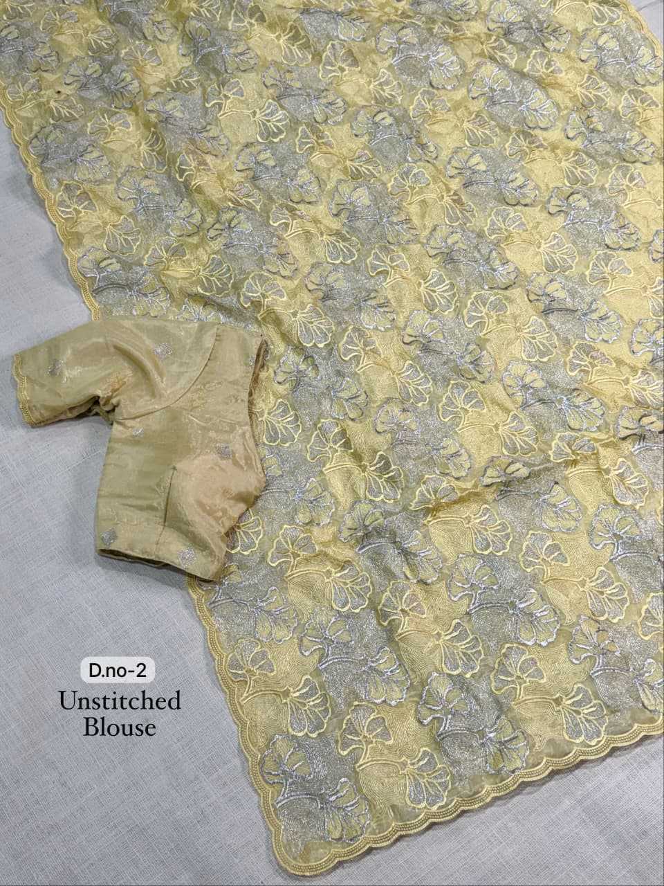 YNF Wholesale Organza Organza Sarees KESH501 Hayat | Surat Manufacturer