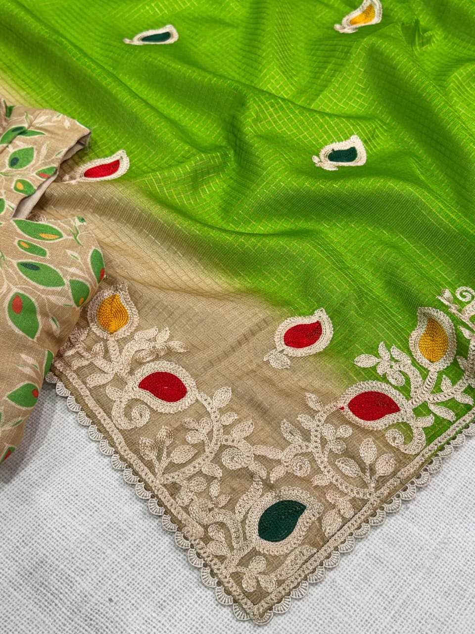 YNF Wholesale Kota Chex Printed Sarees KESH501 Koyal | Surat Manufacturer