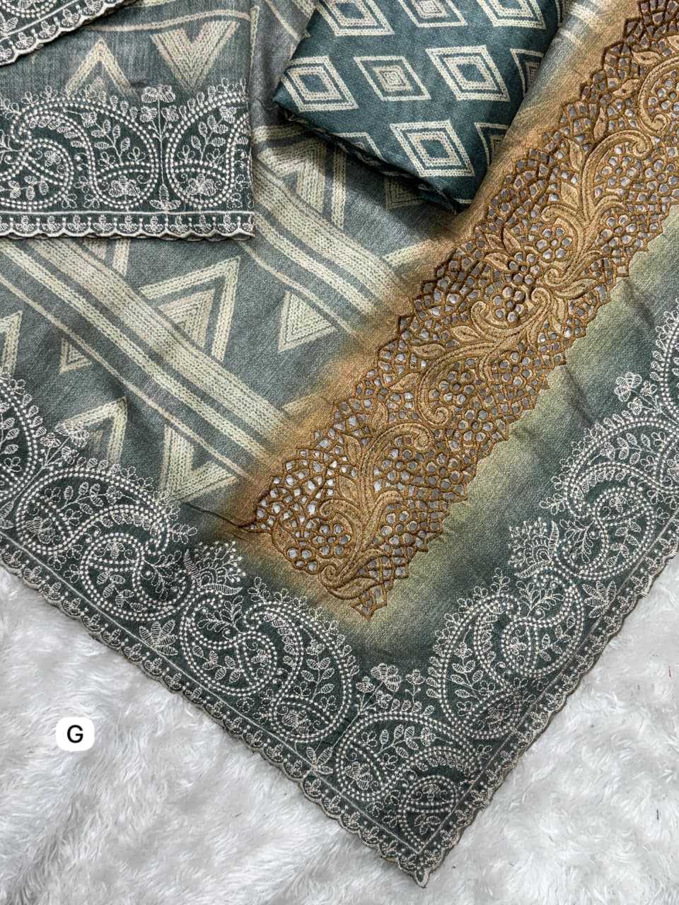 YNF Wholesale Cotton Printed Sarees KESH501 Madhuban | Surat Manufacturer