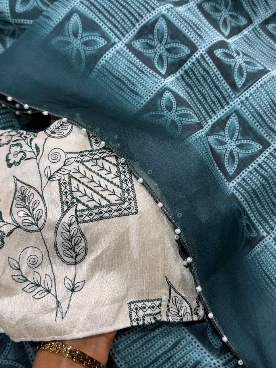 YNF Wholesale Organza Printed Sarees KESH501 Mansi | Surat Manufacturer