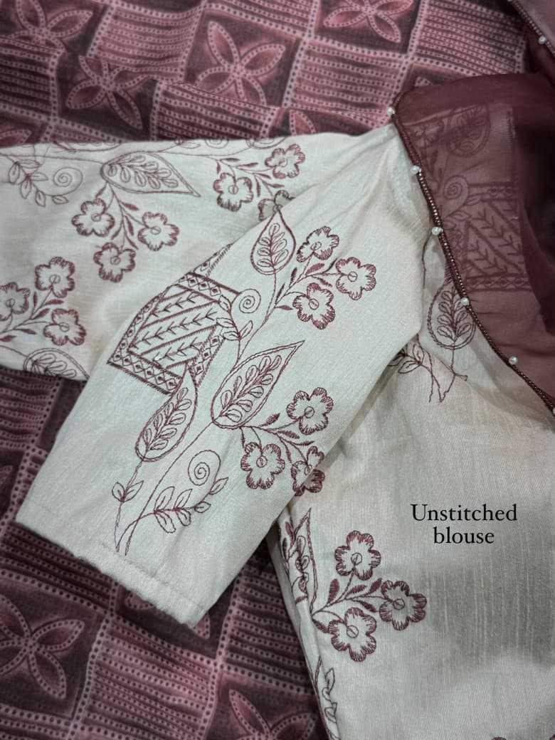 YNF Wholesale Organza Printed Sarees KESH501 Mansi | Surat Manufacturer