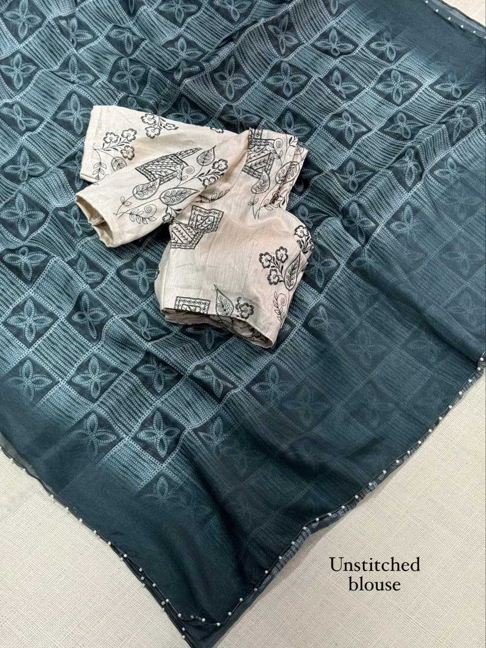 YNF Wholesale Organza Printed Sarees KESH501 Mansi | Surat Manufacturer