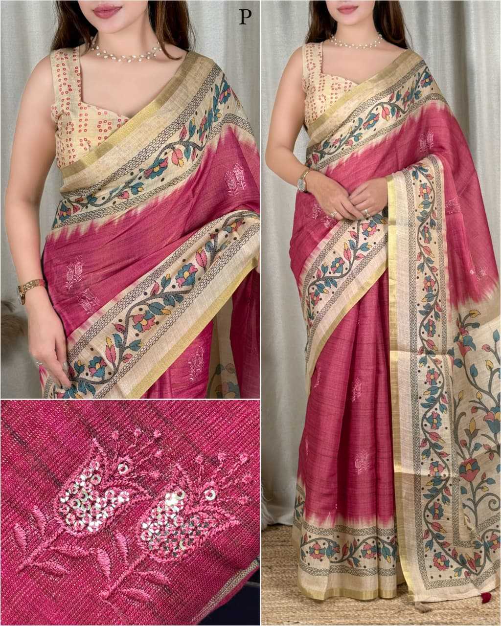 YNF Wholesale Cotton Printed Sarees KESH501 Masakali | Surat Manufacturer
