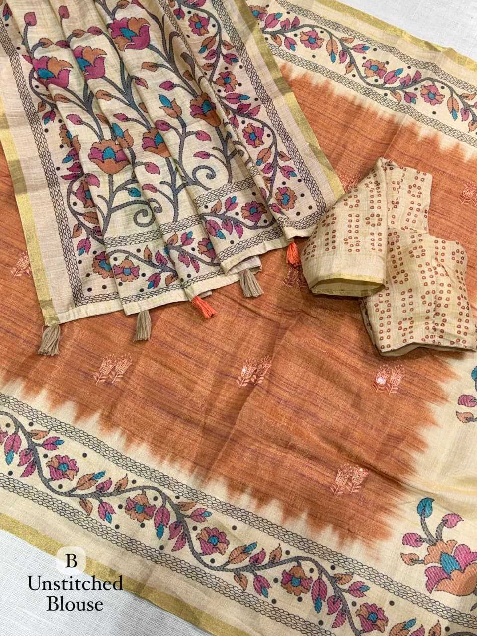 YNF Wholesale Cotton Printed Sarees KESH501 Masakali | Surat Manufacturer