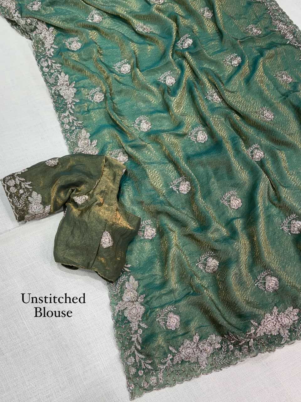 YNF Wholesale Satin Embroidered Sarees KESH501 Ranisha | Surat Manufacturer