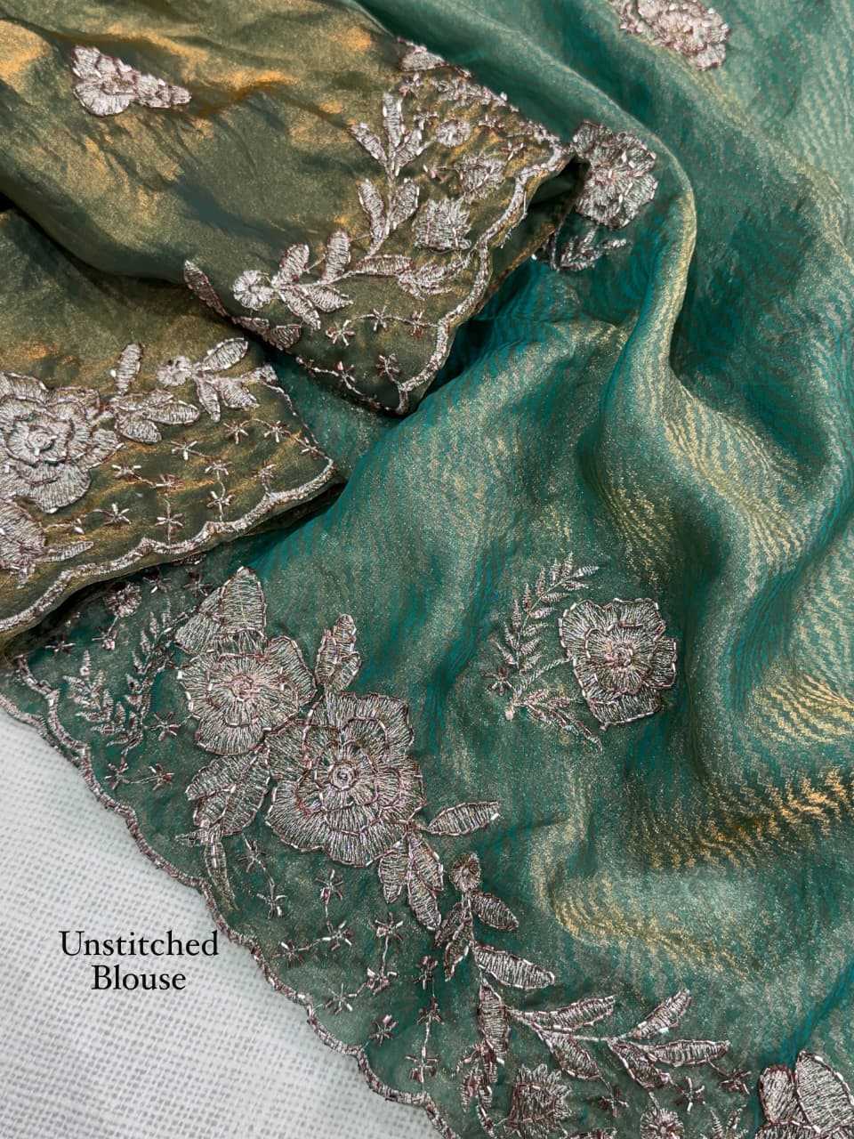 YNF Wholesale Satin Embroidered Sarees KESH501 Ranisha | Surat Manufacturer
