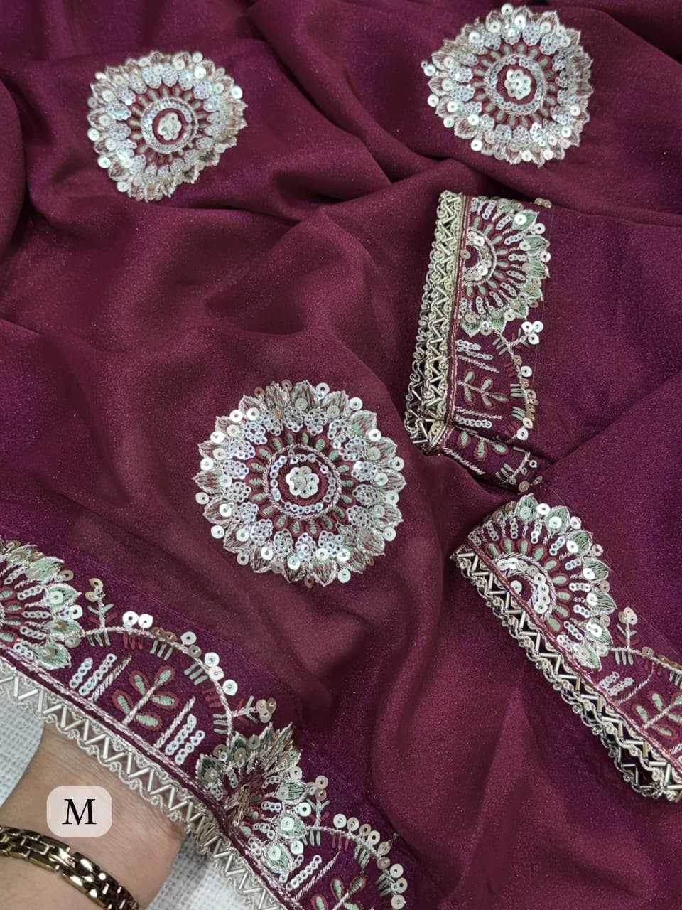 YNF Wholesale Georgette Party Wear Sarees KESH501 Sunhari | Surat Manufacturer