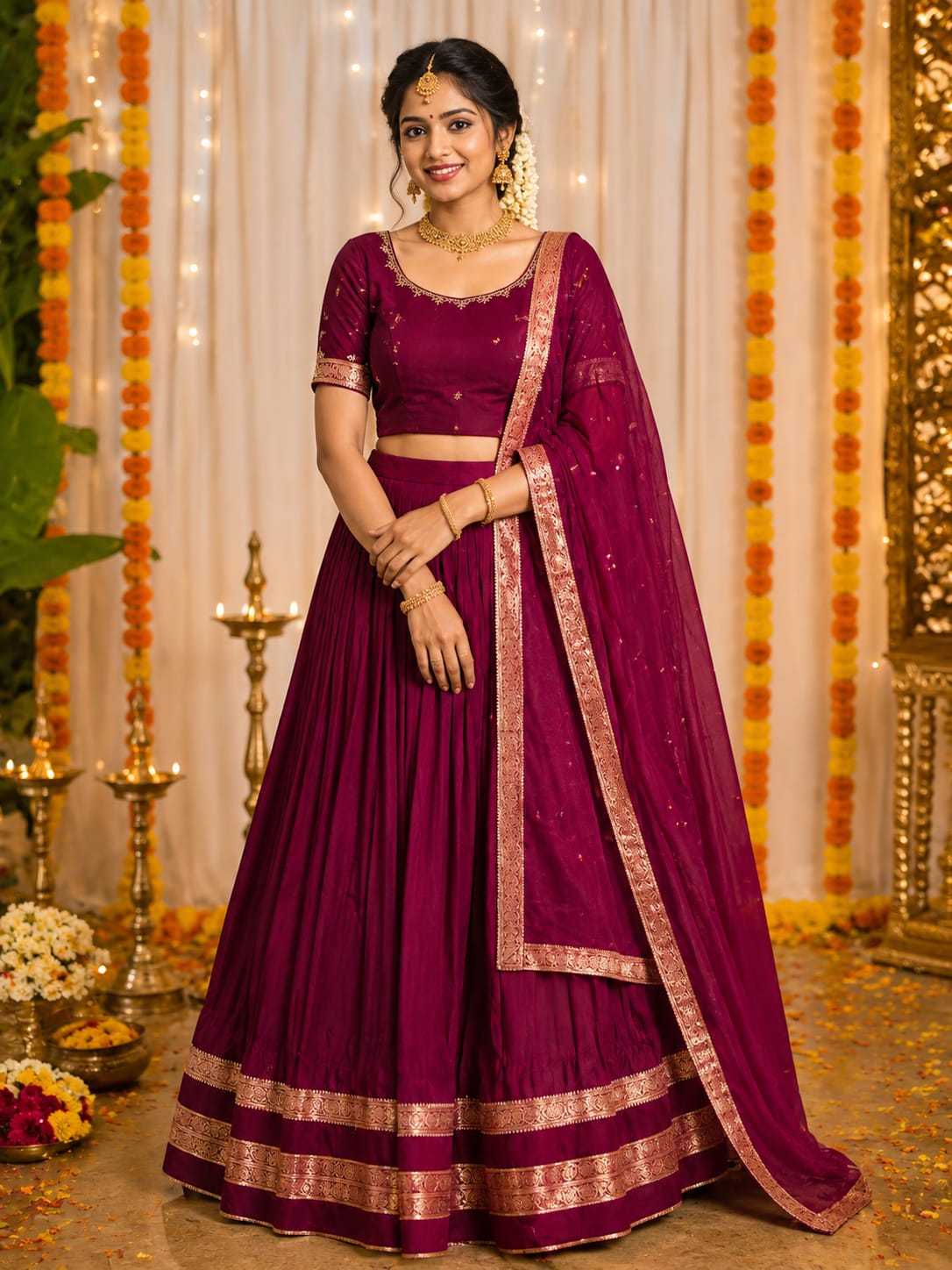 YNF Wholesale Premium Silk Designer Lehenga  | Surat Manufacturer