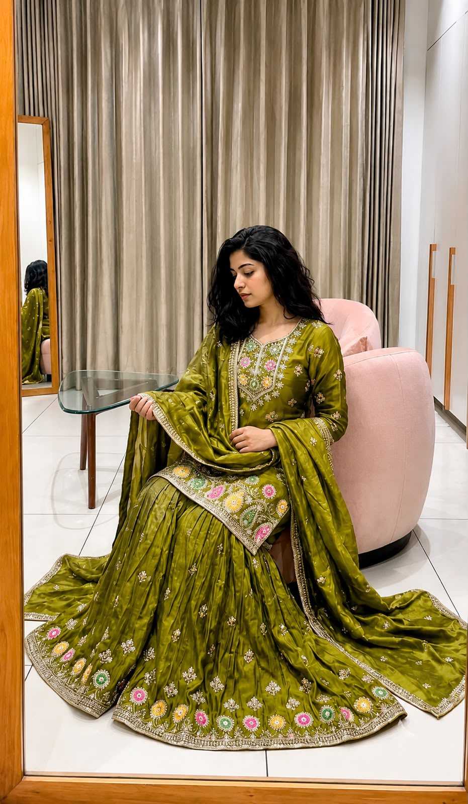 YNF Wholesale Pure Silk Sharara Salwar Suits  | Surat Manufacturer