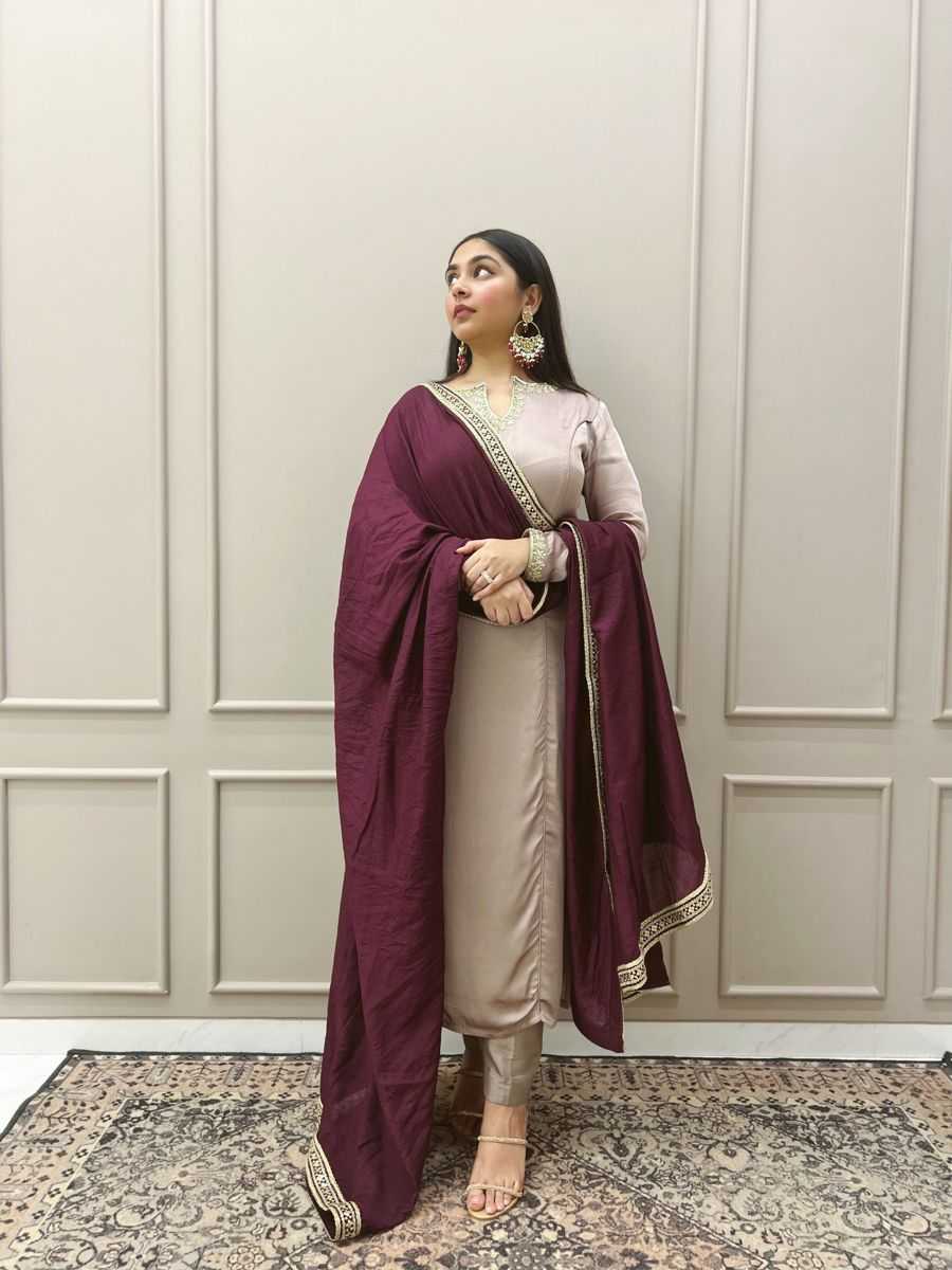 YNF Wholesale Heavy Roman Silk Embroidery Suits  | Surat Manufacturer