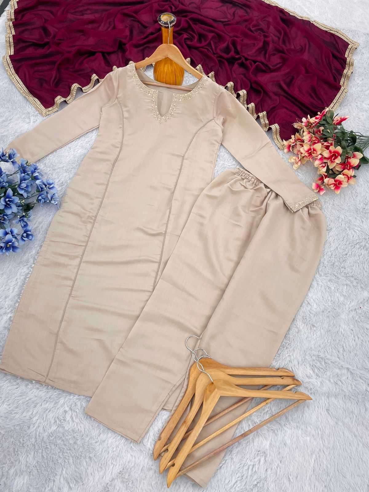 YNF Wholesale Heavy Roman Silk Embroidery Suits  | Surat Manufacturer
