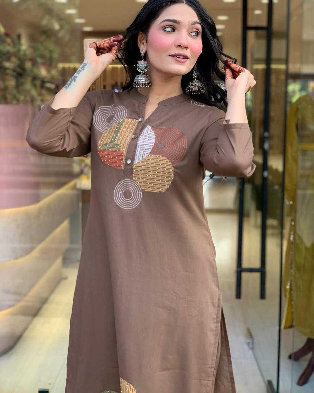 YNF Wholesale Heavy Roman Silk Designer Kurtis  | Surat Manufacturer