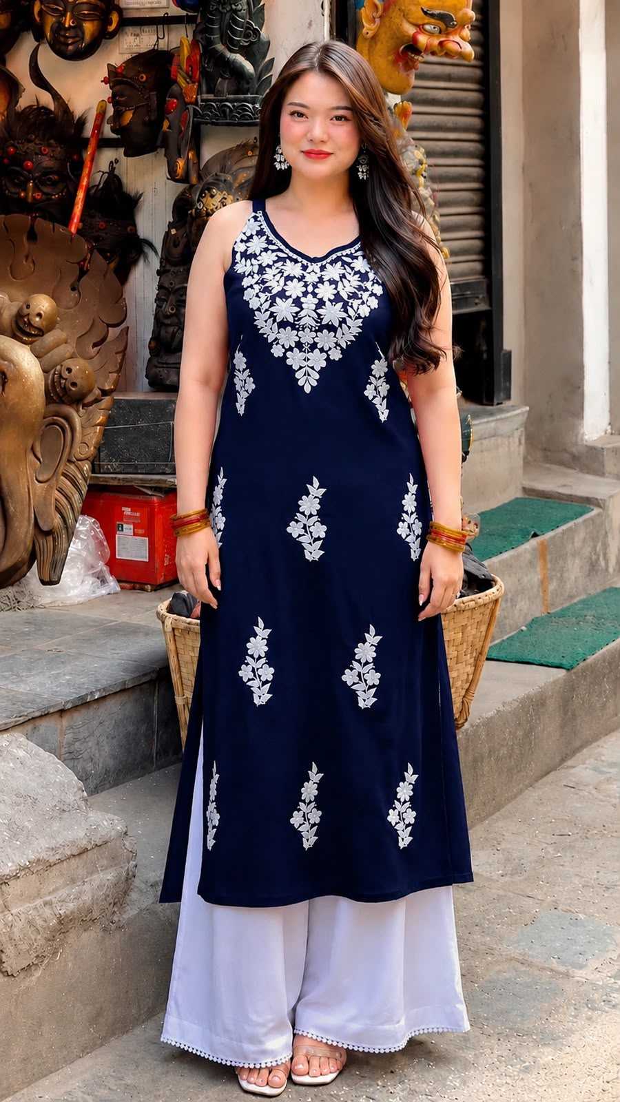 YNF Wholesale Heavy Rayon Rayon Kurtis  | Surat Manufacturer