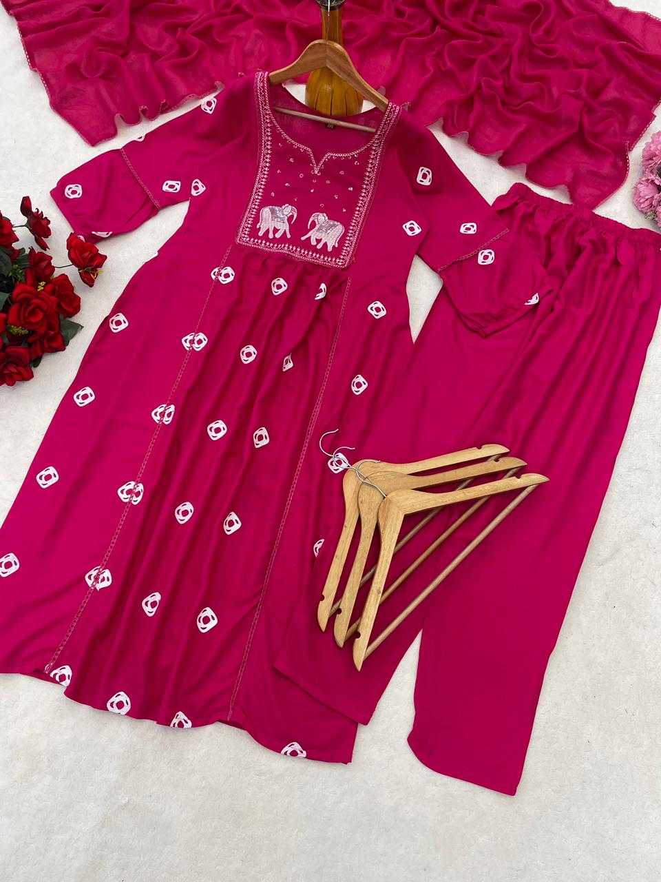 YNF Wholesale Heavy Rayon Designer Kurtis  | Surat Manufacturer