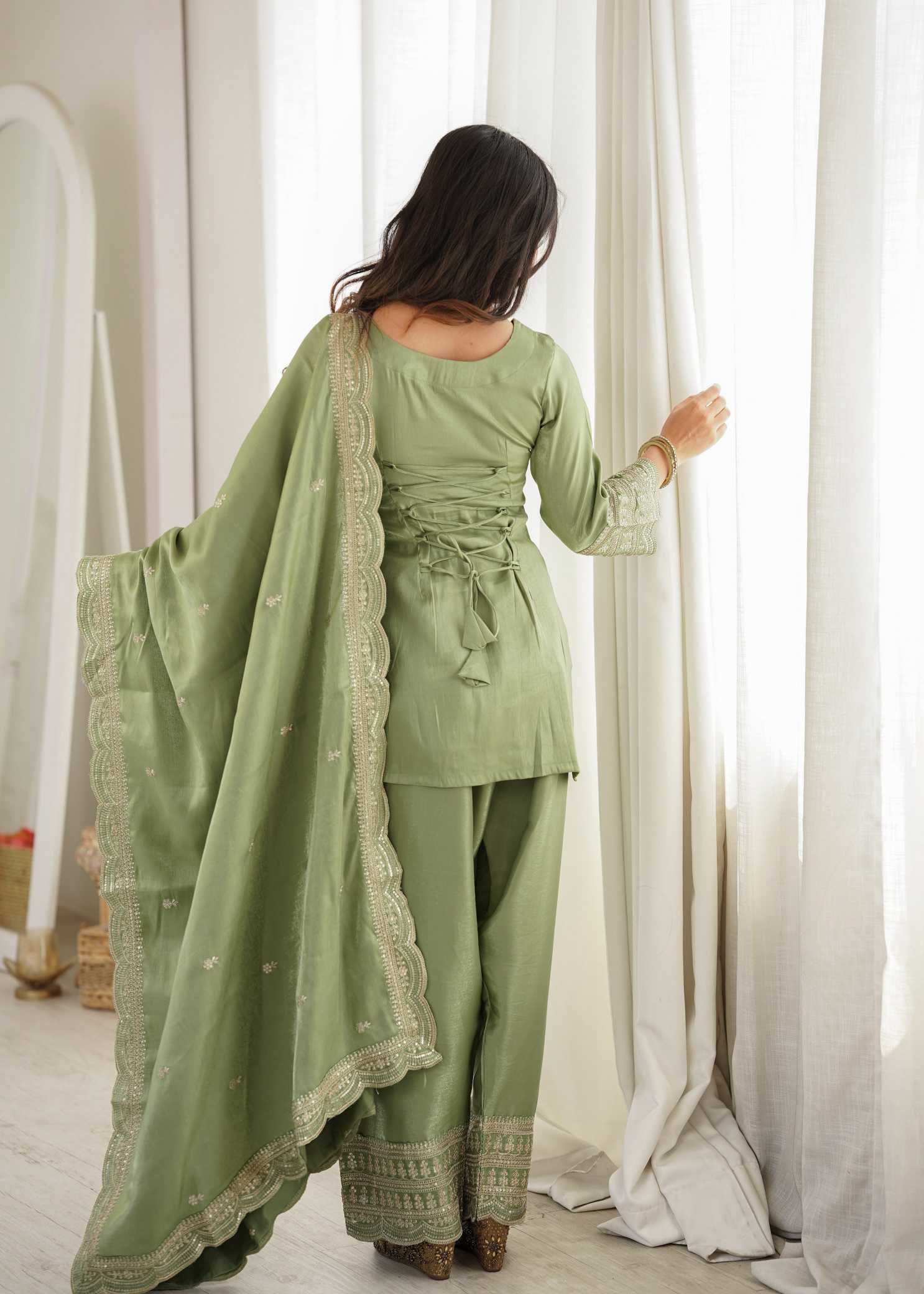 YNF Wholesale Heavy Roman Silk Party Wear Kurtis  | Surat Manufacturer