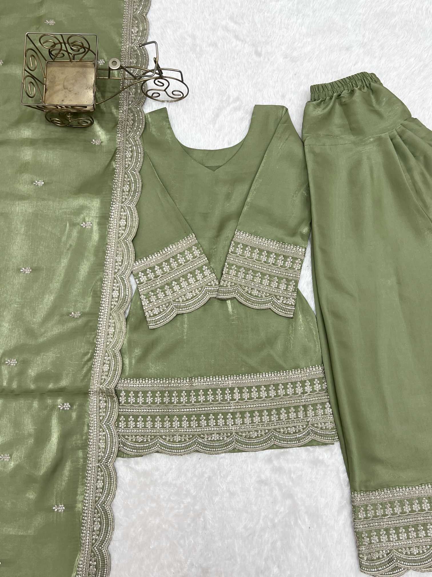 YNF Wholesale Heavy Roman Silk Party Wear Kurtis  | Surat Manufacturer
