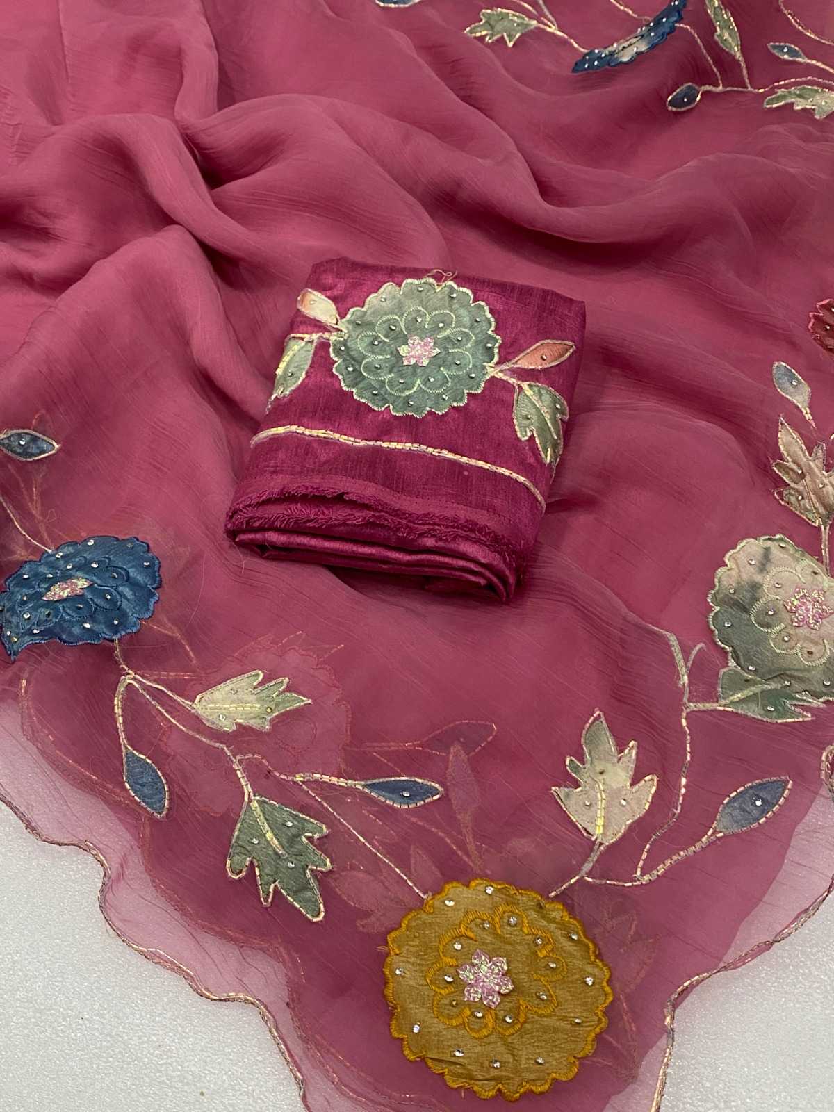 YNF Wholesale Soft Gold Crush Designer Sarees  | Surat Manufacturer