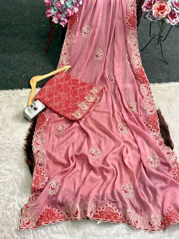 YNF Wholesale Crunchi Sequence Sarees  | Surat Manufacturer