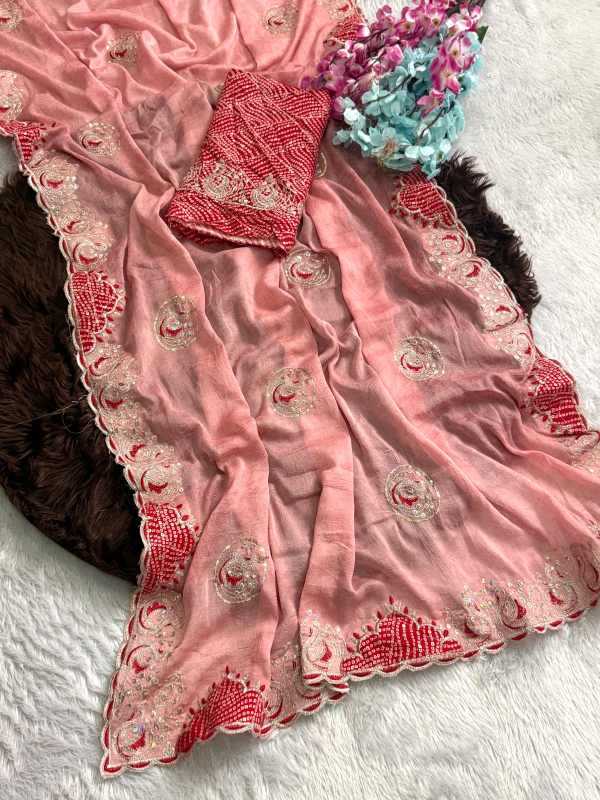 YNF Wholesale Crunchi Sequence Sarees  | Surat Manufacturer