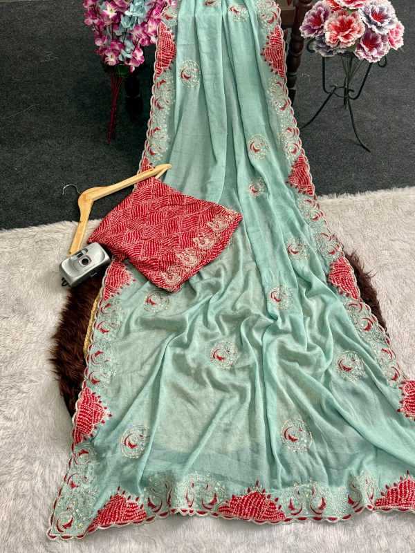 YNF Wholesale Crunchi Sequence Sarees  | Surat Manufacturer