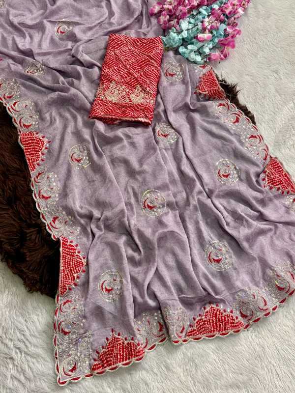 YNF Wholesale Crunchi Sequence Sarees  | Surat Manufacturer