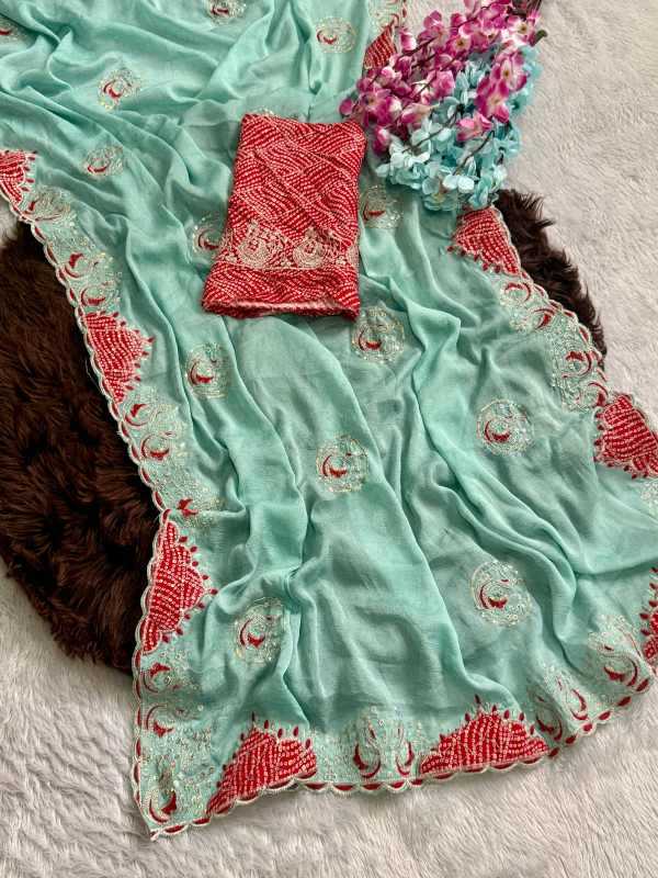 YNF Wholesale Crunchi Sequence Sarees  | Surat Manufacturer