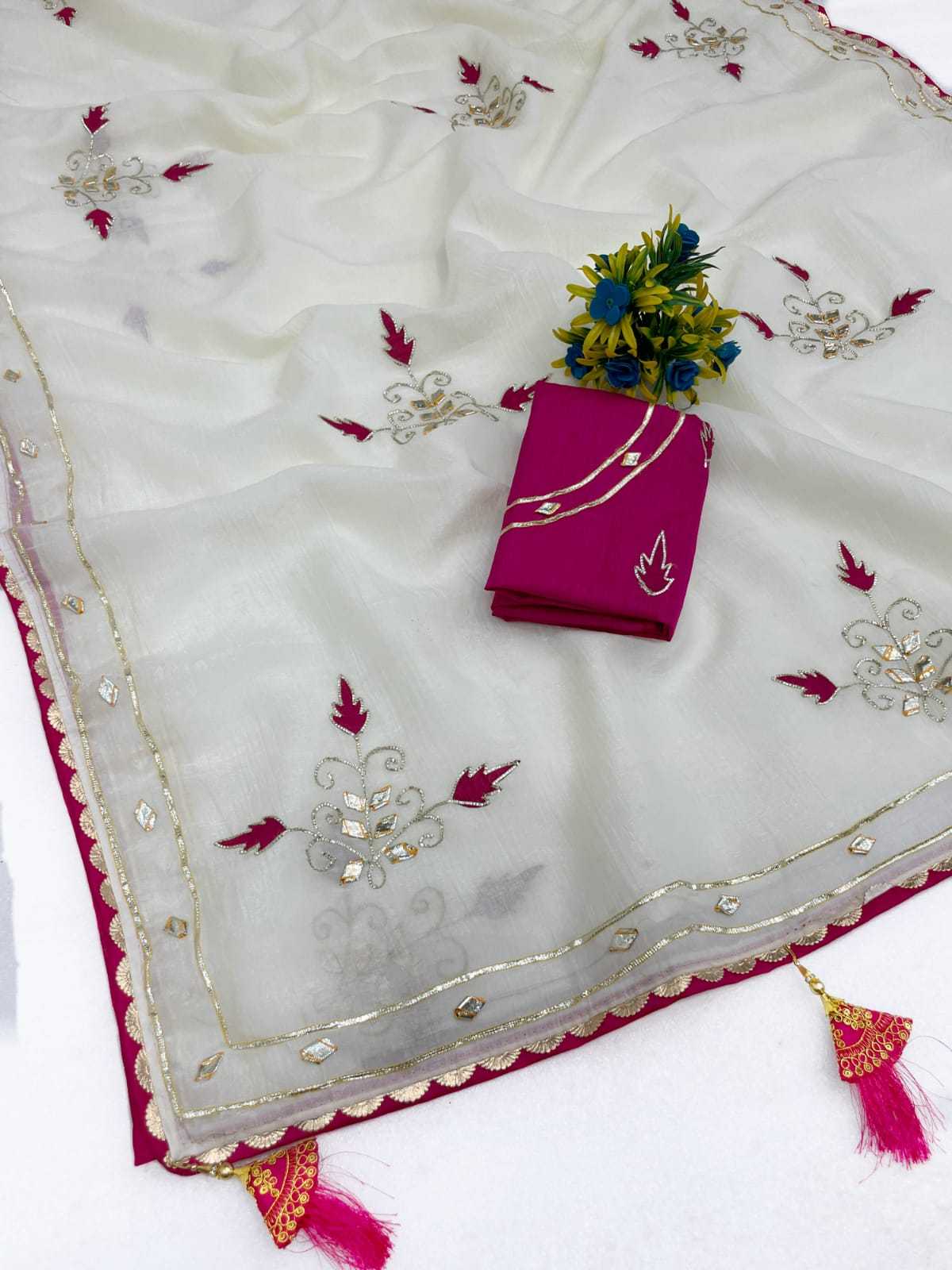 YNF Wholesale Georgette Designer Sarees  | Surat Manufacturer