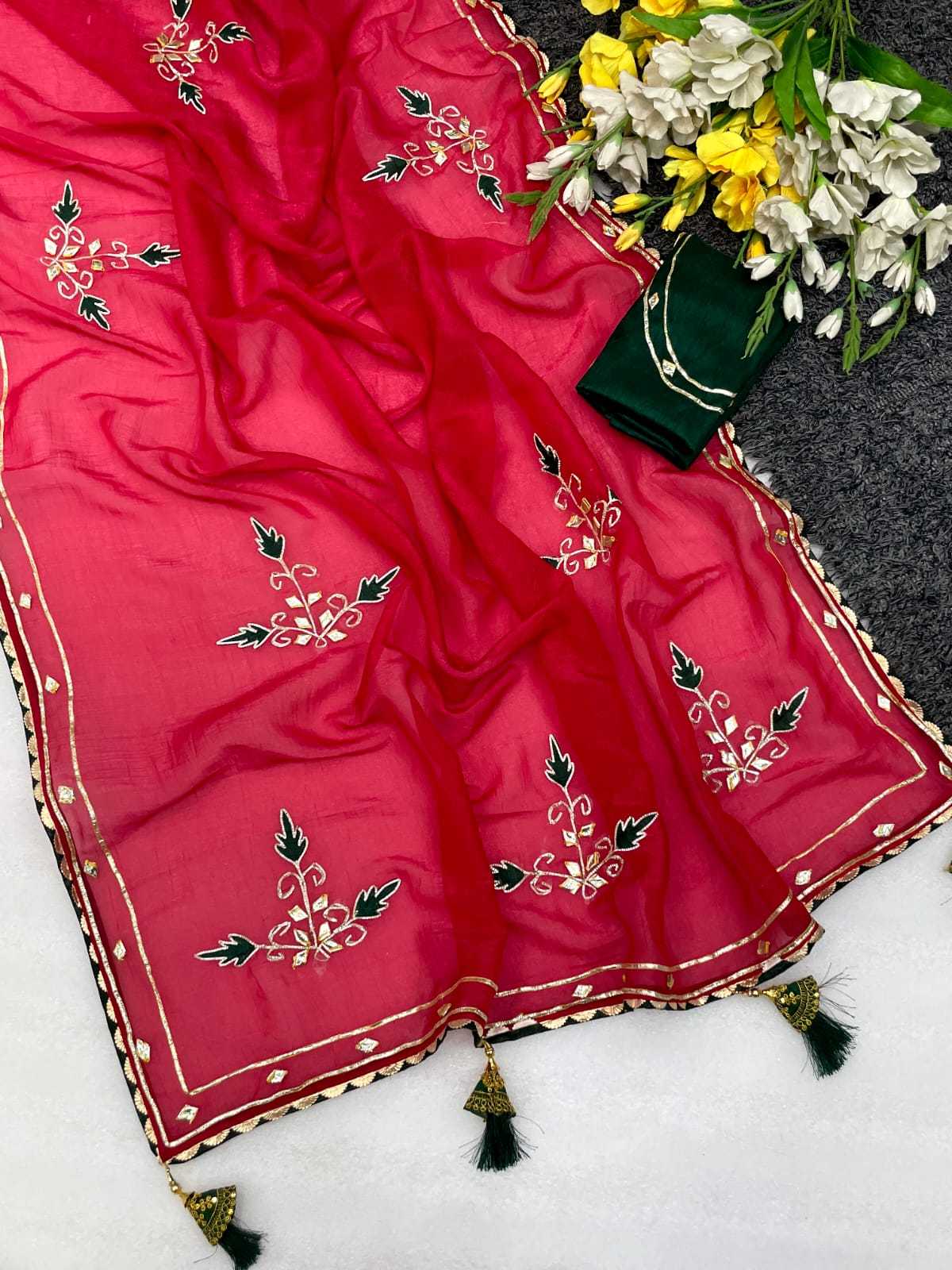 YNF Wholesale Georgette Designer Sarees  | Surat Manufacturer