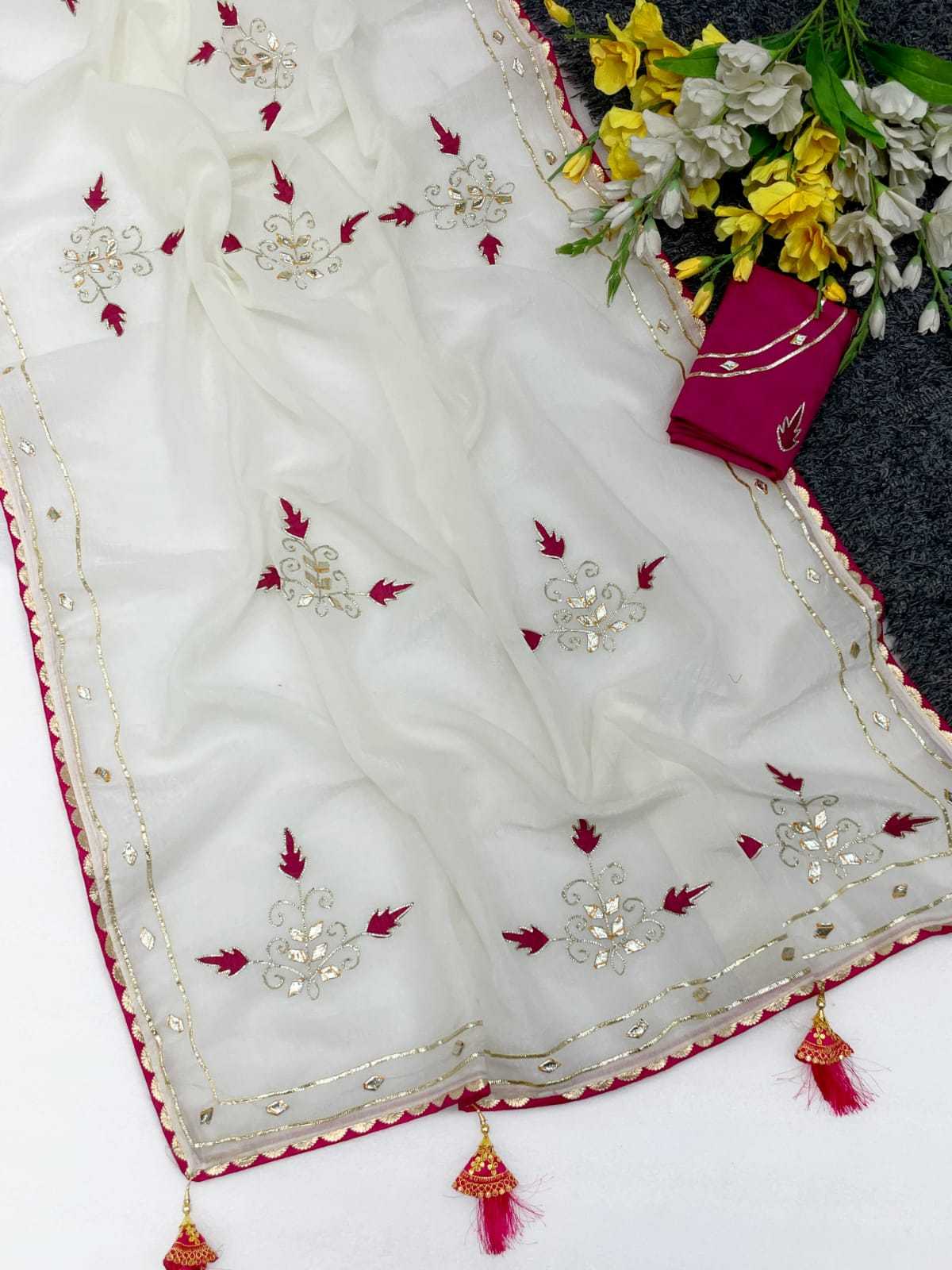 YNF Wholesale Georgette Designer Sarees  | Surat Manufacturer