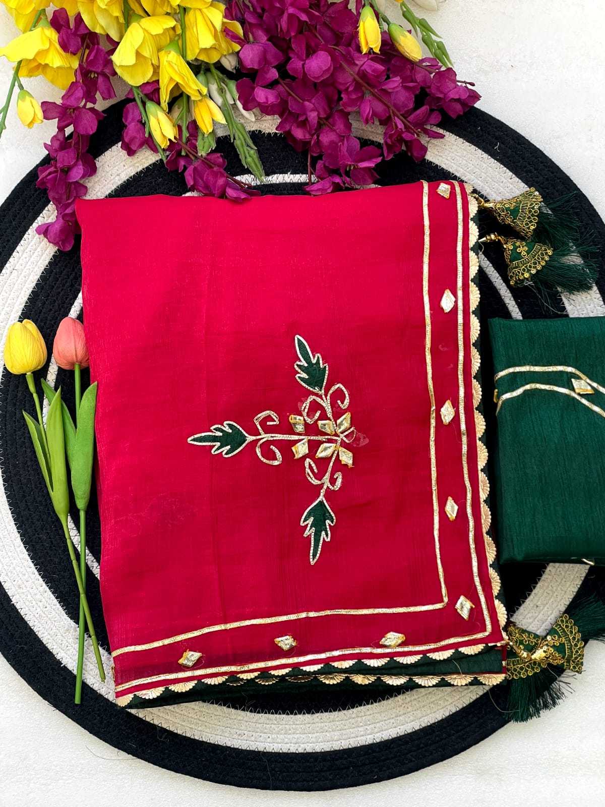 YNF Wholesale Georgette Designer Sarees  | Surat Manufacturer
