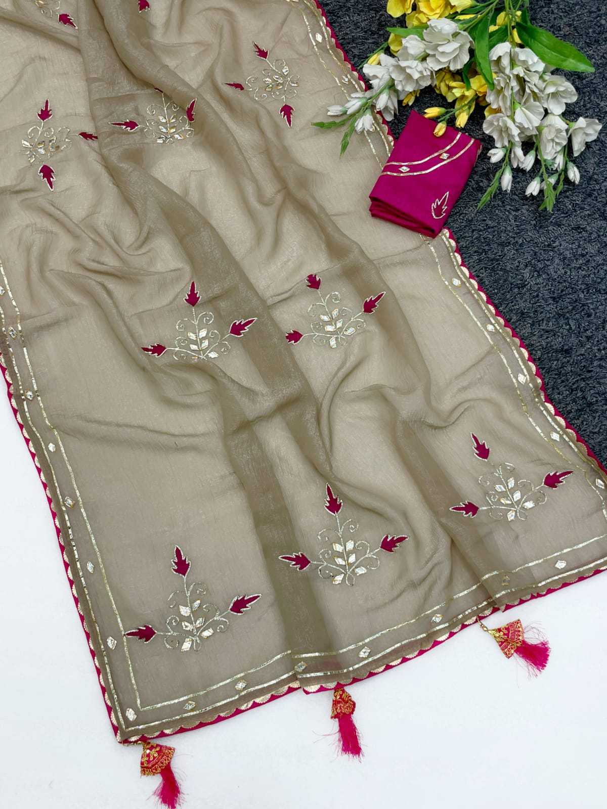 YNF Wholesale Georgette Designer Sarees  | Surat Manufacturer