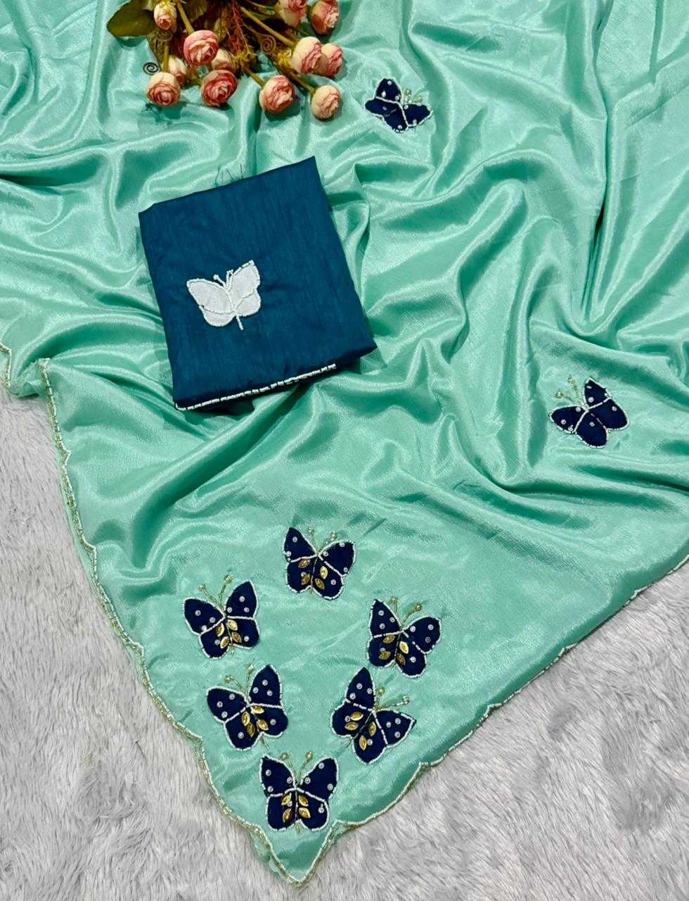 YNF Wholesale Chinon Designer Sarees  | Surat Manufacturer