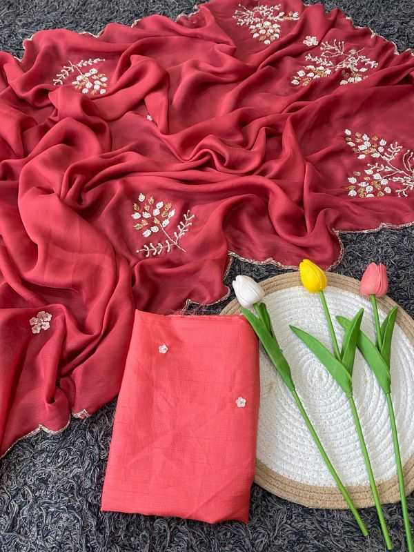 YNF Wholesale Chiffon Chiffon Sarees  | Surat Manufacturer