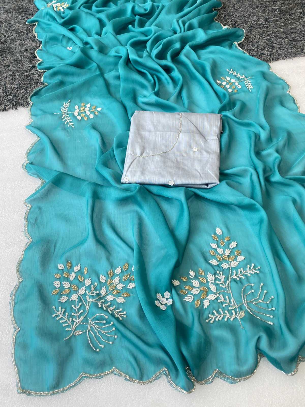 YNF Wholesale Chiffon Chiffon Sarees  | Surat Manufacturer
