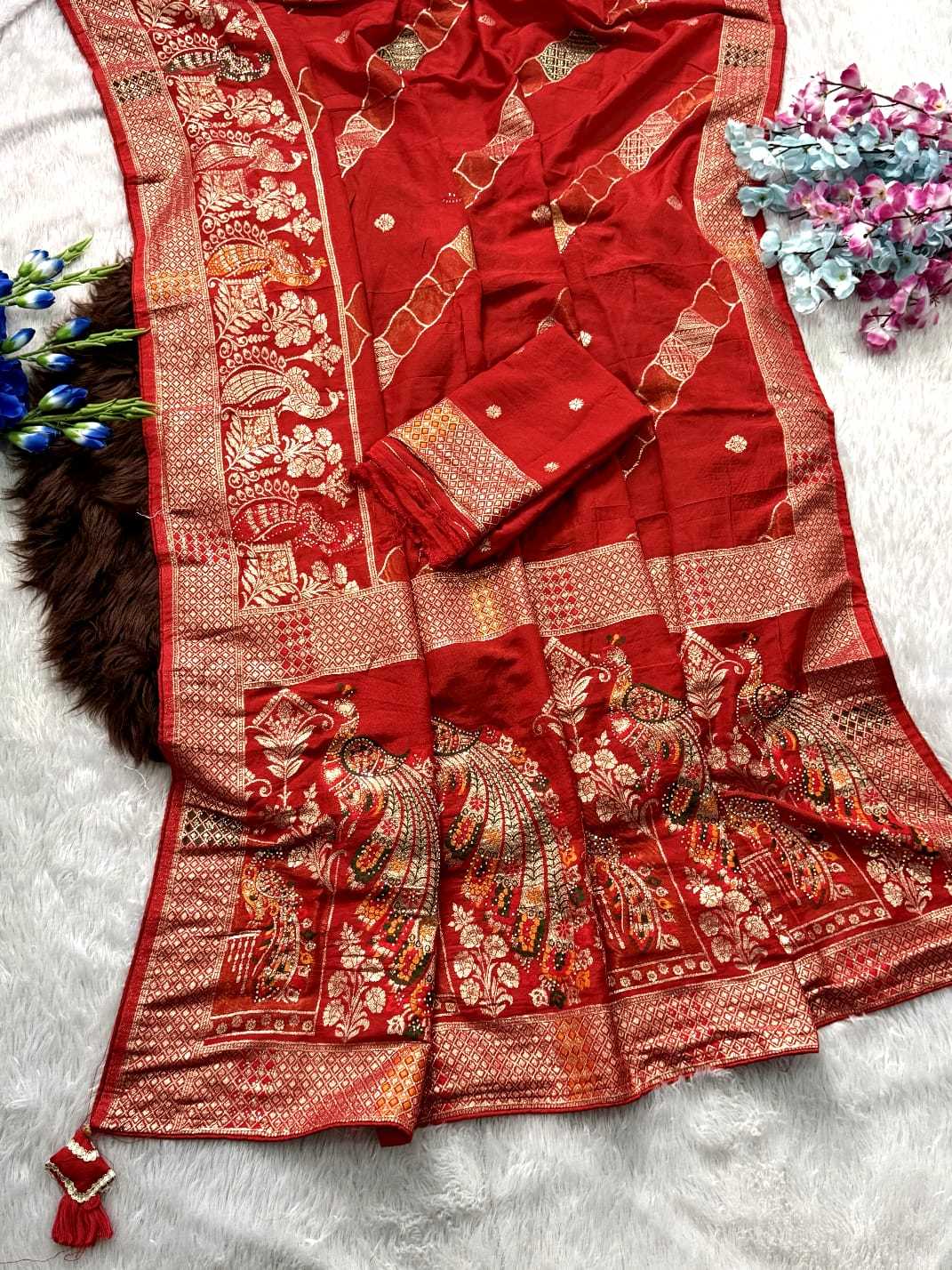 YNF Wholesale Dola Silk Banarasi Silk Sarees  | Surat Manufacturer