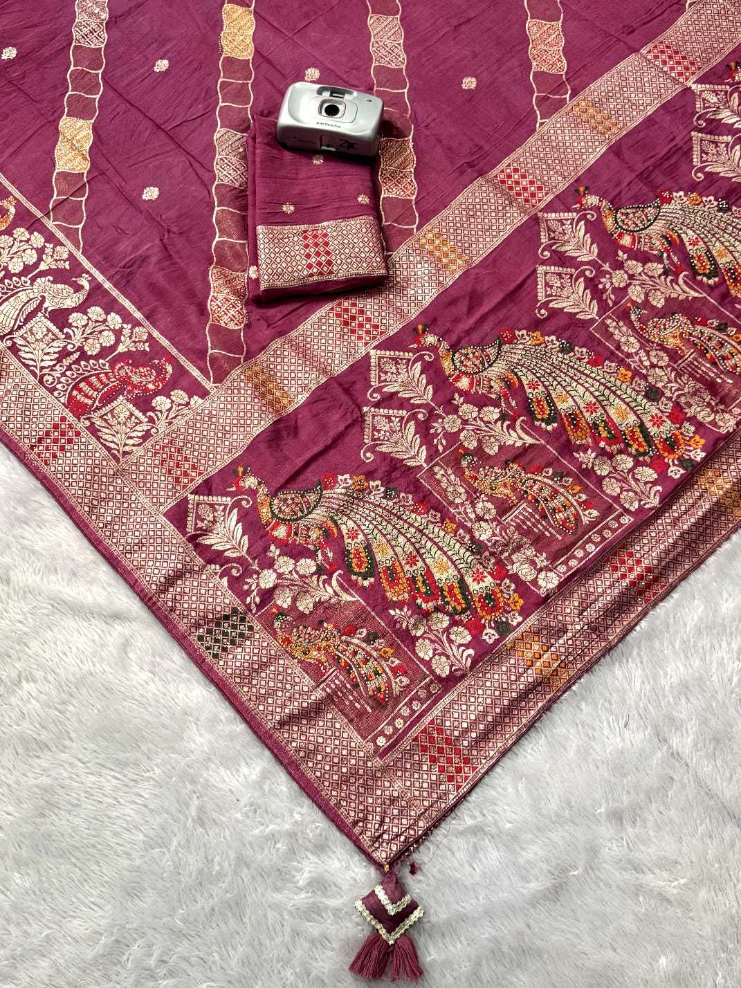YNF Wholesale Dola Silk Banarasi Silk Sarees  | Surat Manufacturer