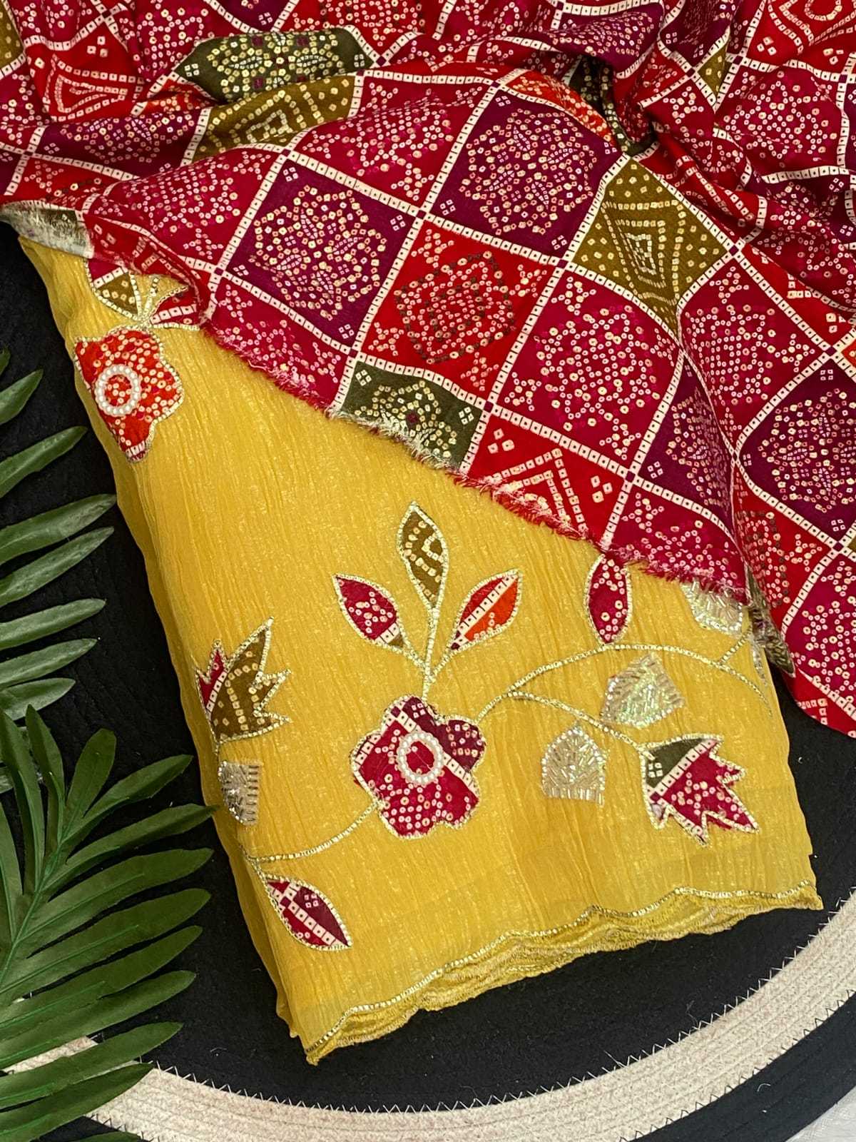 YNF Wholesale Crunchi Designer Sarees  | Surat Manufacturer