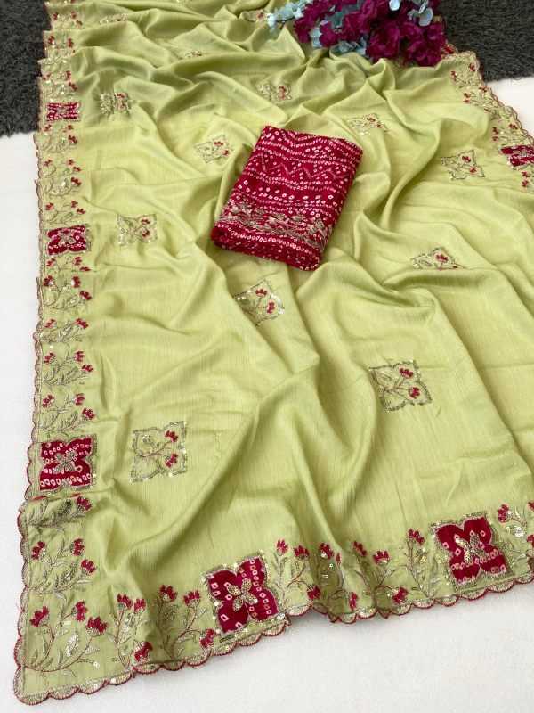 YNF Wholesale Chiffon Sequence Sarees  | Surat Manufacturer
