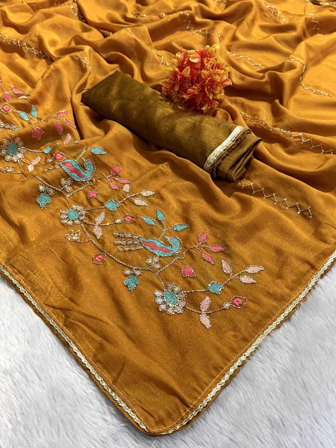 YNF Wholesale Georgette Georgette Sarees  | Surat Manufacturer