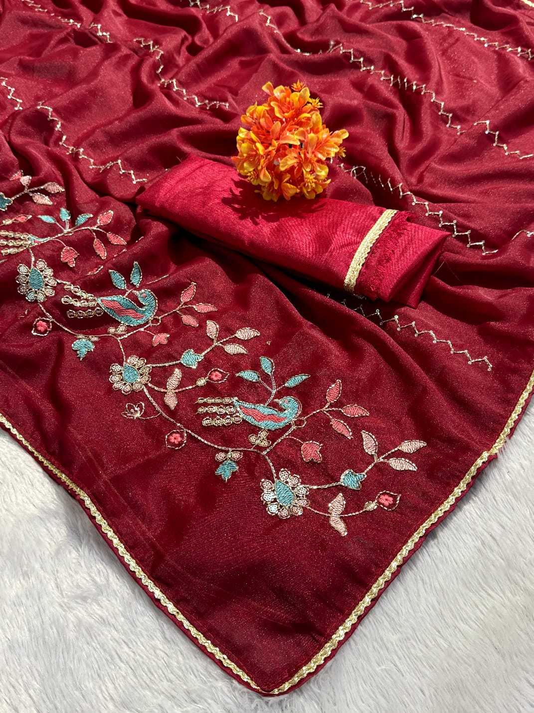 YNF Wholesale Georgette Georgette Sarees  | Surat Manufacturer